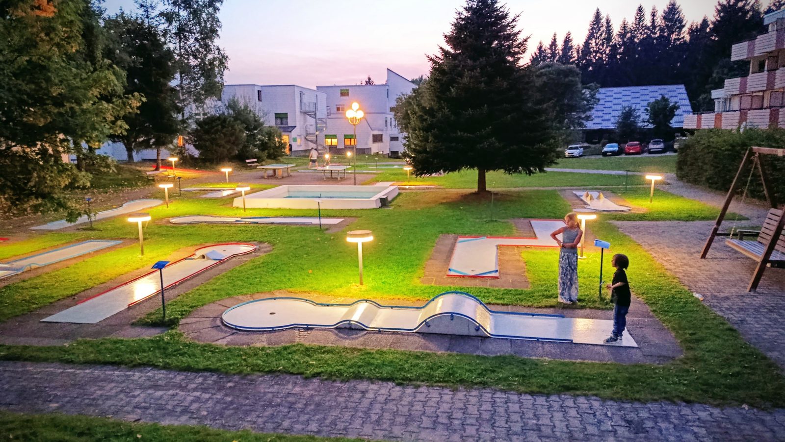 Minigolfanlage im Predigtstuhlresort